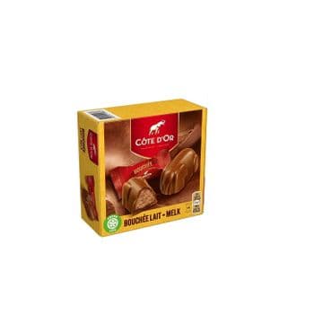 Cote d'Or Bouchee Milk Chocolate Praline Elephant 4pk