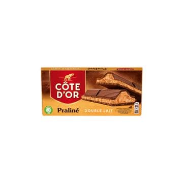 Cote d'Or Praline Double Milk Chocolate Bar 200g