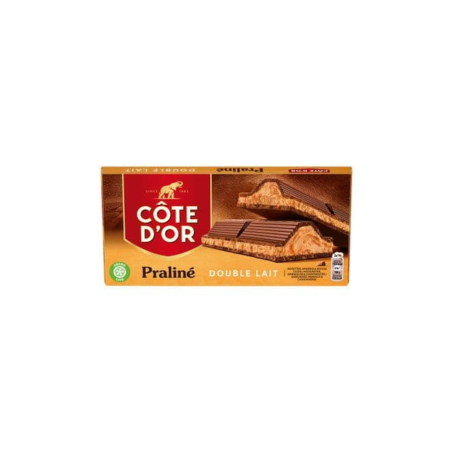 Cote d'Or Praline Double Milk Chocolate Bar 200g