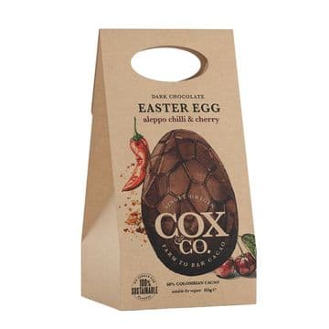 Cox & Co Aleppo Chilli & Cherry Dark Easter Egg 155g