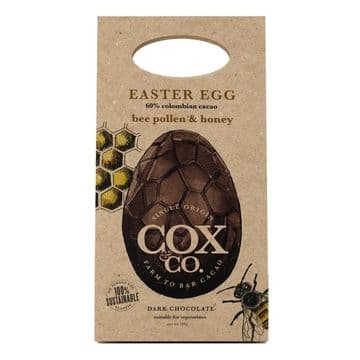 Cox & Co Bee Pollen & Honey Dark Easter Egg 155g