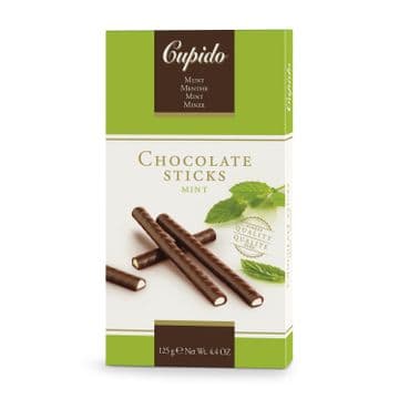 Cupido Dark Mint Sticks 125g