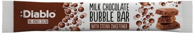 Diabolo No Sugar Added Milk Bubbles Chocolate 30g