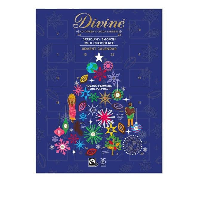 Divine Fairtrade Milk Advent Calendar