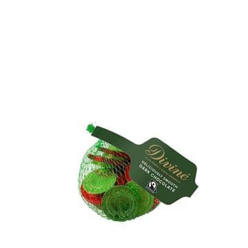Divine Fairtrade Net Of Dark (70%) Chocolate Coins 65g