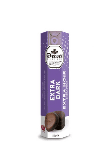 Droste Pastilles Extra Dark Chocolate 80g