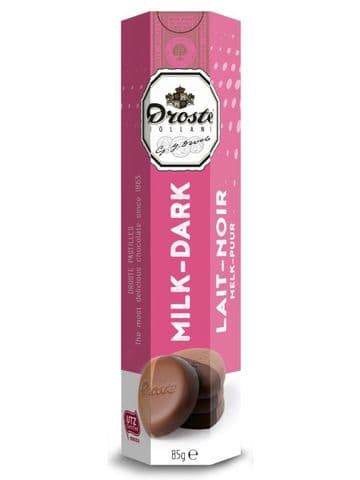 Droste Pastilles Milk/Dark Chocolate 85g