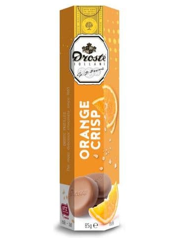 Droste Pastilles Orange Crisp Milk Chocolate 85g