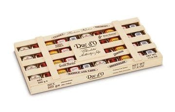 Duc d'O Liqueurs in Wood Crate 500g