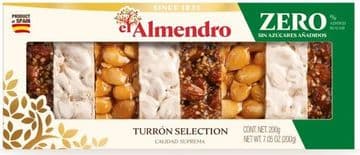 El Almendro Turron Selection No Added Sugar 200G