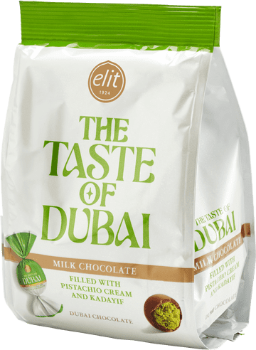 Elit Dubai Pistachio Chocolate Bag 96g