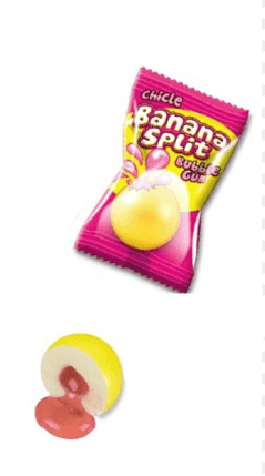 Fini Banana Split Liquid Filled Gum