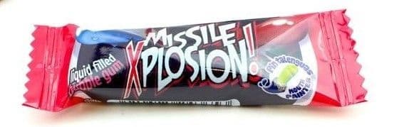 Fini Missile Xplosion! Liquid Filled Gum