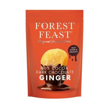 Forest Feast Dark Chocolate Ginger 130g