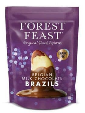 Forest Feast Milk Chocolate Brazils 120g