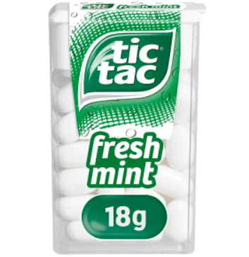 Fresh Mint Tic Tac's 18g