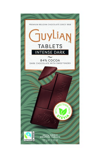 Guylian No Sugar Added Belgian Dark Chocolate 100g