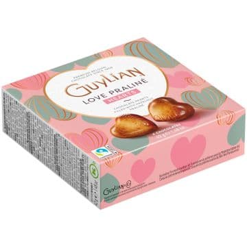 Guylian Praline Chocolate Hearts 4pk