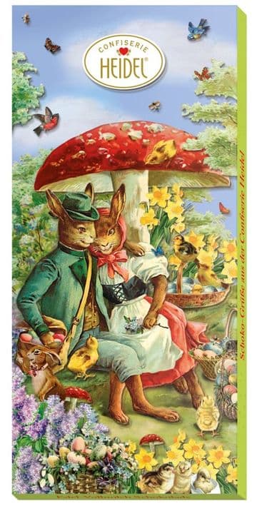 Heidel 3D Easter Nostalgic Milk Chocolate Bar 100g