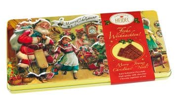 Heidel Christmas Metal Flat Tin 120g