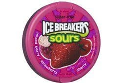 Ice Breakers Sour Red Fruits Flavour 42g