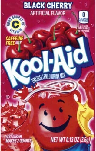 Kool-Aid Unsweetened Drink Mix- Black Cherry