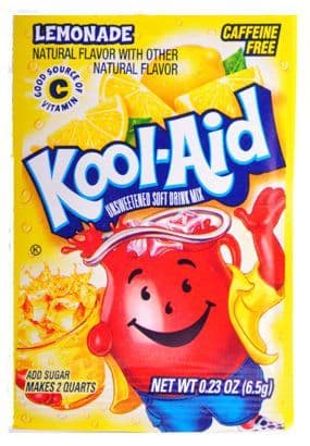 Kool-Aid Unsweetened Drink Mix- Lemonade