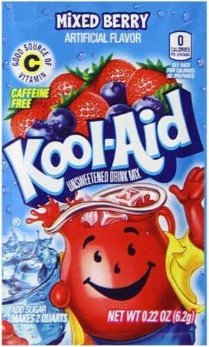 Kool-Aid Unsweetened Drink Mix- Mixed Berry