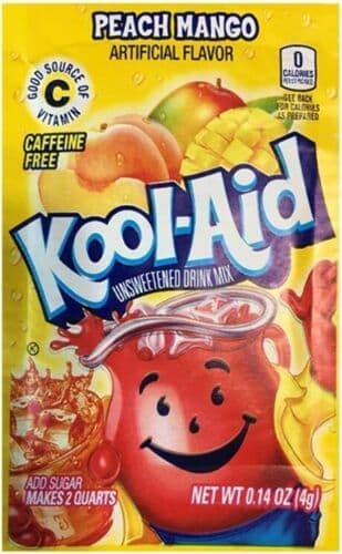 Kool-Aid Unsweetened Drink Mix- Peach Mango