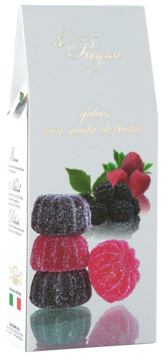 Le Preziose Italian Forest Fruits Fruit Jellies 200g