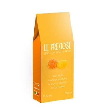Le Preziose Italian Orange & Lemon Fruit Jellies 200g