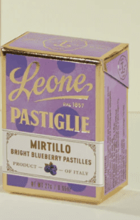 Leone Pastilles Blueberry Flavour Sweets 27g