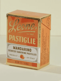 Leone Pastilles Tangerine Flavour Sweets 27g
