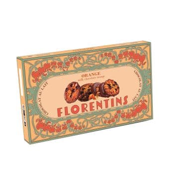 Les Florentines Orange Milk Chocolate Florentines 100g