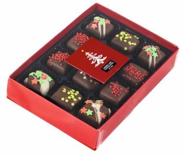 Linden Lady Handmade Christmas Decorated Fudge 200g