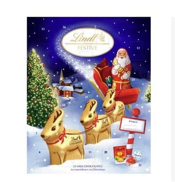 Lindt Advent Calendar 160g