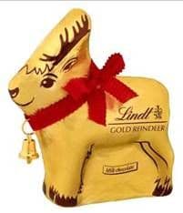 Lindt Gold Reindeer 100g