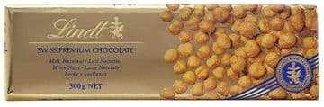 Lindt Hazelnut  Gold Bar 300g