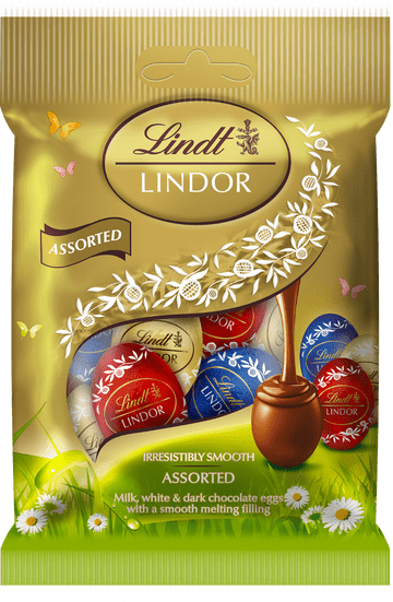 Lindt Lindor Assorted Mini Eggs 80g