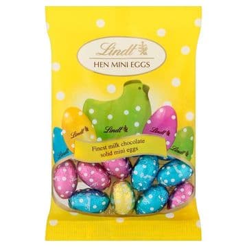 Lindt Milk Chocolate Hen Mini Eggs 90g