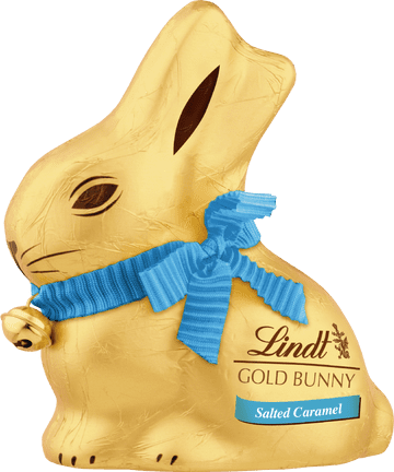 Lindt Milk Chocolate Salted Caramel Gold Bunny 100g