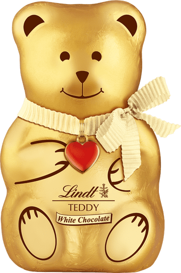 Lindt White Chocolate Gold Bear 100g