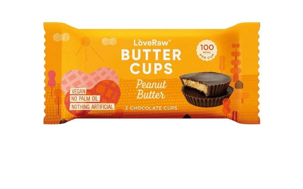 LoveRaw Peanut Butter Cups 34g