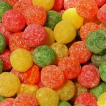 Mega Sour Fruits Sweets 100g