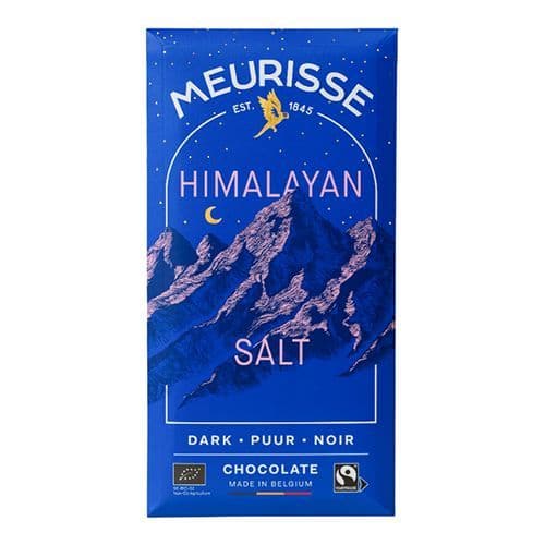 Meurisse Himalayan Salt Dark 73% Cocoa Bar 100g