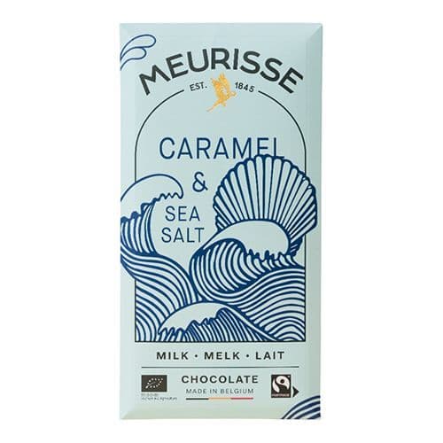Meurisse Milk Caramel Sea Salt Bar 100g