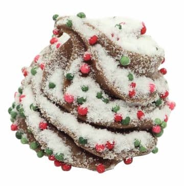 Milk Chocolate Christmas Gianduja Curl