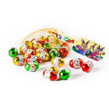 Milk Chocolate Creme Filled Foiled Mini Eggs Net 90g