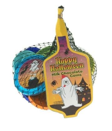 Milk Chocolate Halloween Coins Net 60g