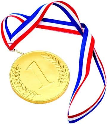 Milk Chocolate Large No.1 Medal